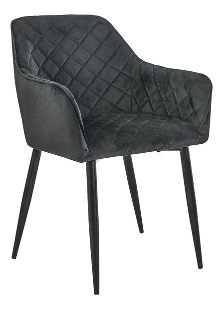 Jidelní židle Sunanda (černá) (2ks)