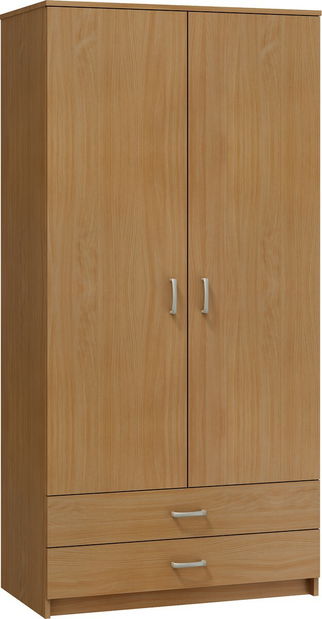 Šatní skříň 2D/2S Buk
