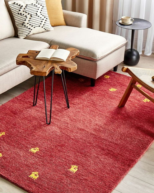 Koberec 140 x 200 cm Yarza (červená)