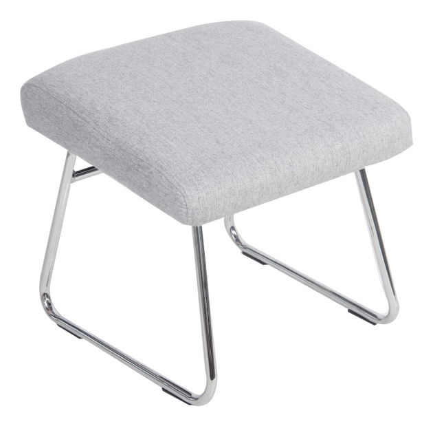 Křeslo s podnoží Loman (šedá)