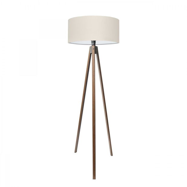 Stojanová lampa Autoressto 1 (krémová + hnědá)