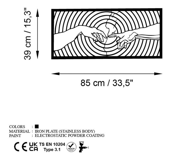Nástěnná dekorace Hattusa