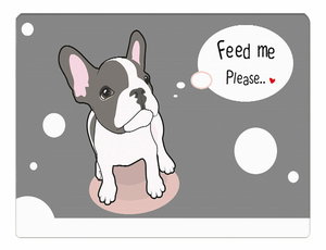 Podložka pod misky Fed (vícebarevné)