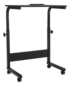 PC stůl s kolečky Jadar (černá)