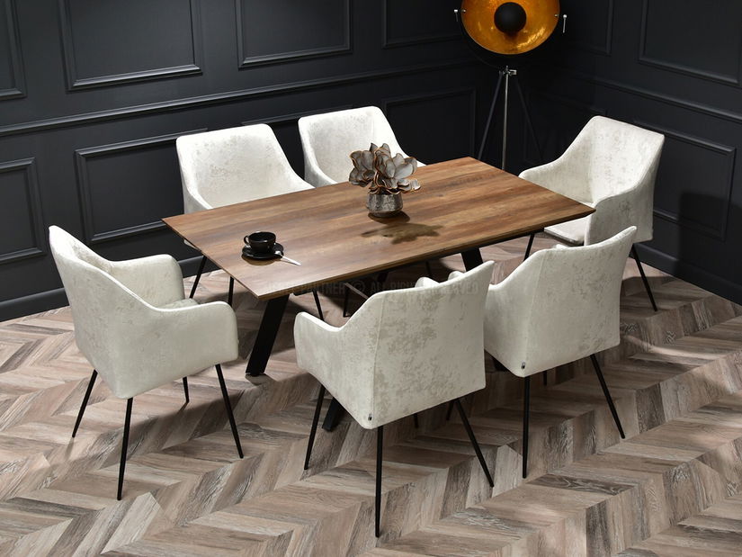 Jídelní židle Duplica (zlatá)