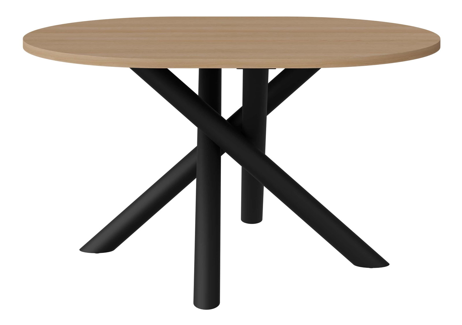 Oválný jídelní stůl Ossla (dub lindberg)