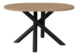 Oválný jídelní stůl Ossla (dub lindberg)