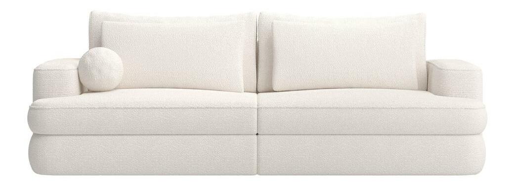 Pohovka trojsedačka Mello (krémová + černá)