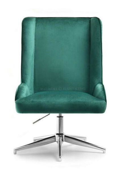 Křeslo Bilibo (zelená + černá)