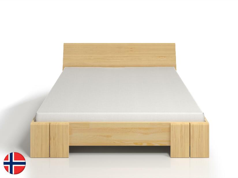 Manželská postel 160 cm Naturlig Galember Maxi (borovice) (s roštem)
