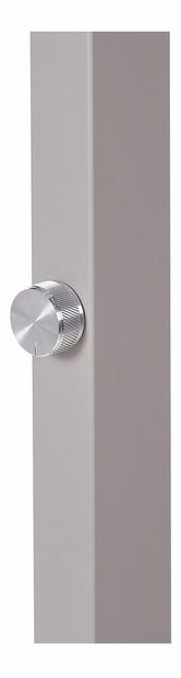 Stojanová lampa Tarquin (stříbrná)