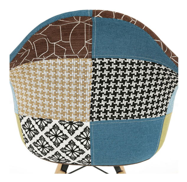 Křeslo Tevenet (vícebarevné)