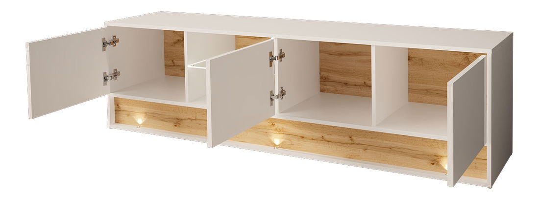 TV stolek/skříňka Gallina 180 (bílá)