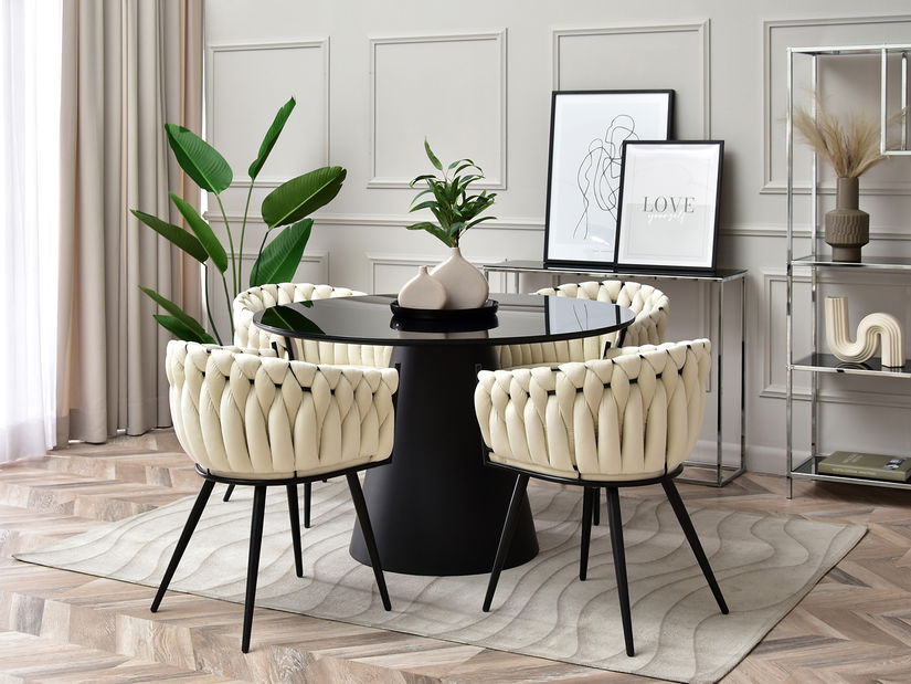 Jídelní židle Radio (černá)