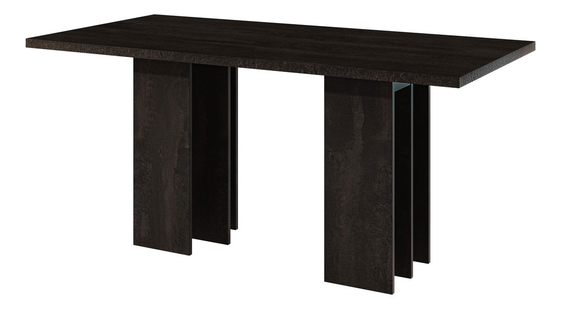 Jídelní stůl Marabo (tmavě šedá) (pro 6 osob)