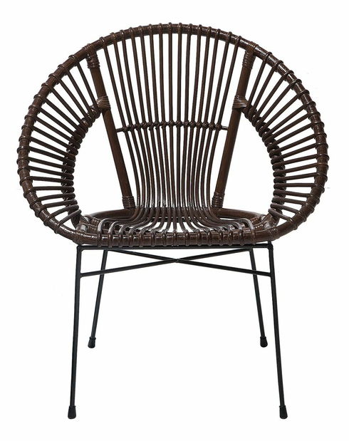 Jídelní židle Sakita (hnědá)