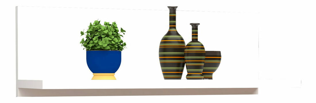 Nástěnná police WE 38