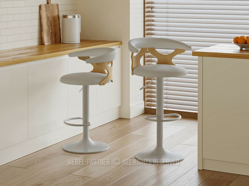 Barová židle Bondin 50 (šedá)