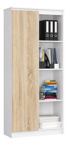 Regál Rehana II (bílá + dub sonoma)