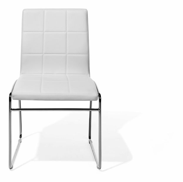 Set 2ks. jídelních židlí Kirk (bílá)