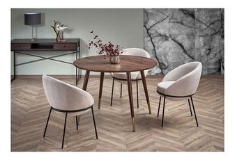 Jídelna Domingo 1 (ořech + zlatá + béžová)