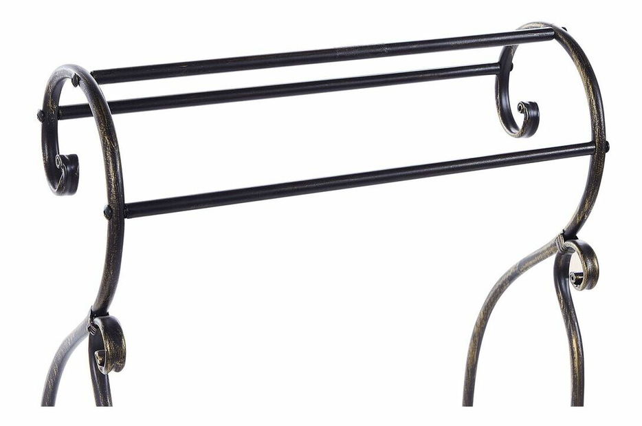 Stojan na ručníky Linza (černá)