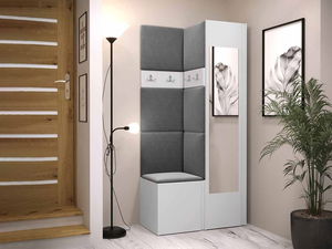 Předsíň Tovenaz XXV (bílá + ocelová šedá)