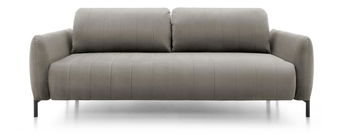 Pohovka trojsedačka Newbie (šedá + černá)