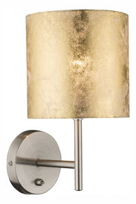 Stropní/nástěnné svítidlo Amy 15187W (klasické) (nikl + zlatá)