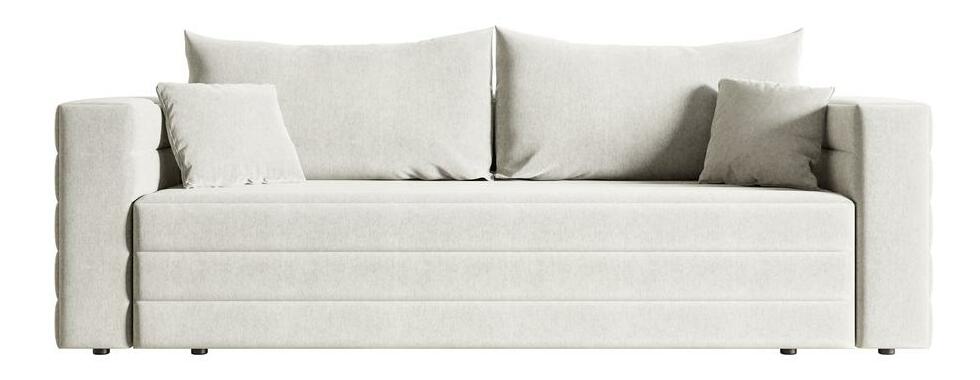 Pohovka třísedačka Liluetta (krémová + černá)