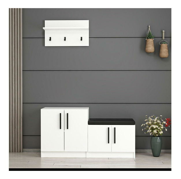  Předsíňová sestava Nemake 20 (bílá)