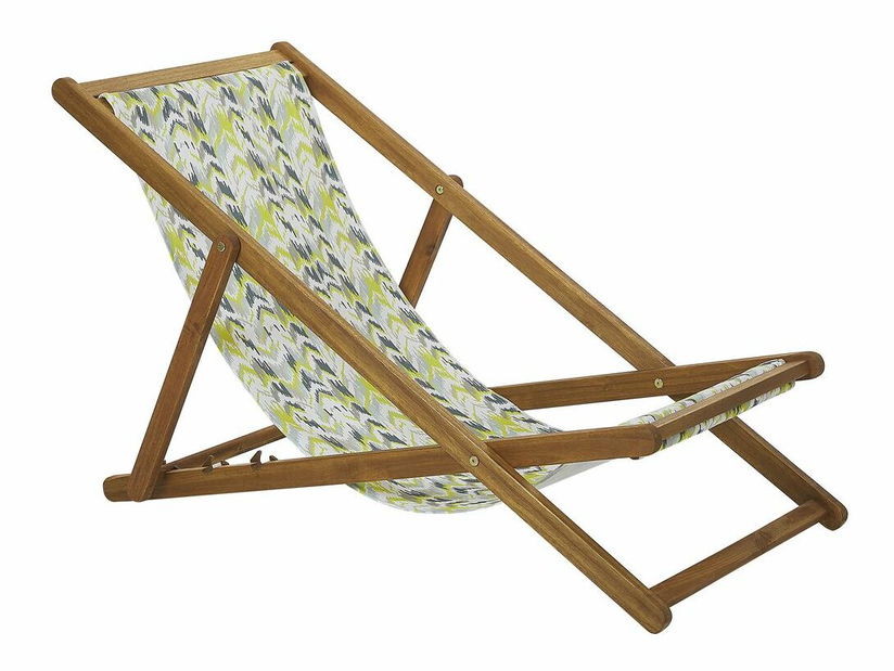 Set 2ks. zahradních lehátko Anizo (žlutá)