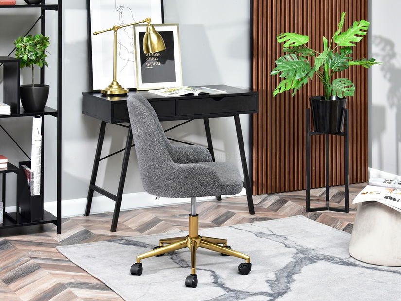Kancelářská židle Mio M (šedá + černá)