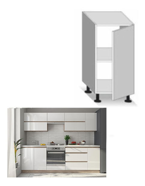 Dolní kuchyňská skříňka D40 Lilouse