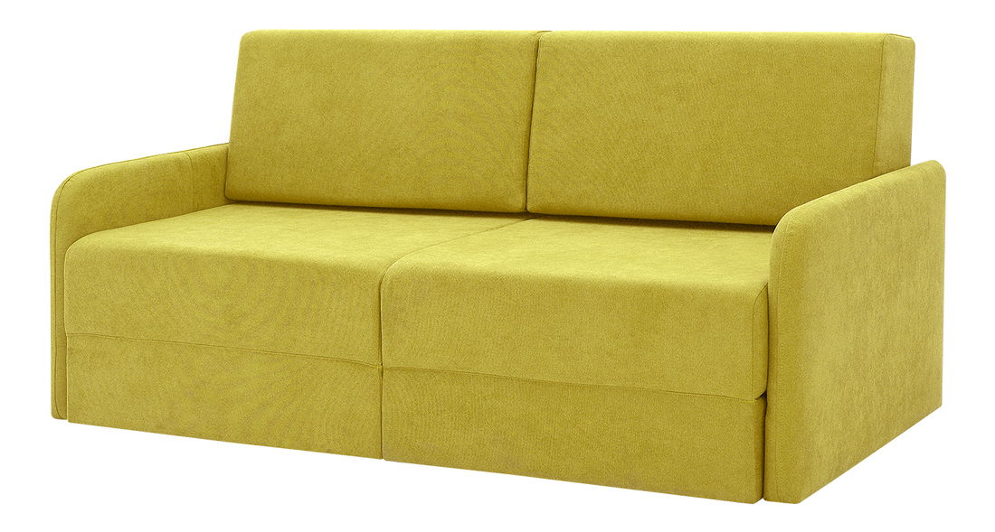 Rozkládací pohovka Borta (hořčičná)