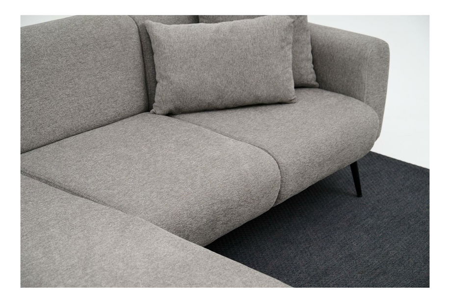 Rohová sedací souprava Slider (L) (světle šedá)