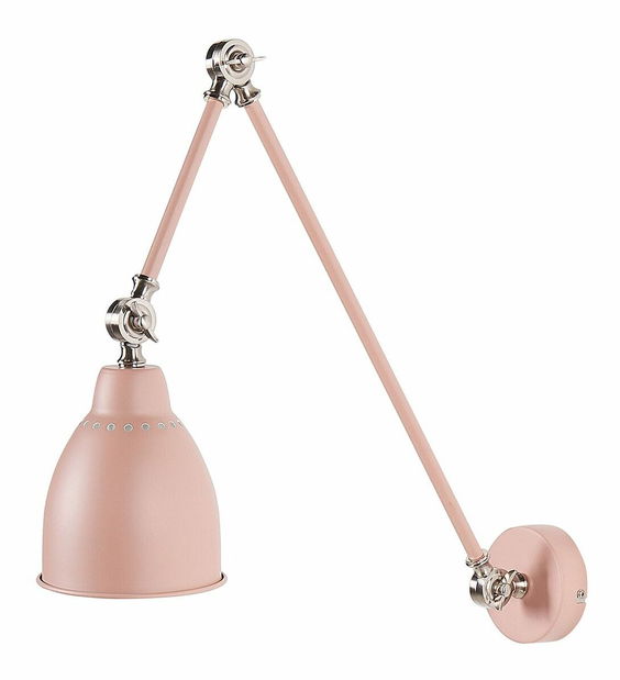 Nástěnné osvětlení Misza (růžová)