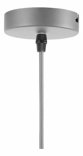 Závěsná lampa Lerik (světlešedá)