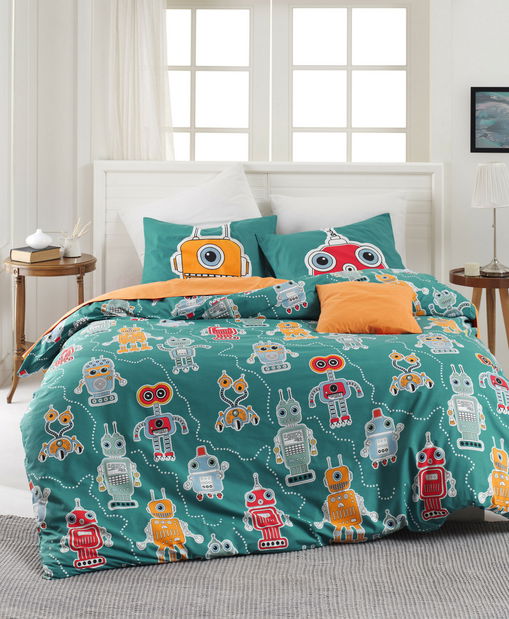 Ložní prádlo 200 x 220 cm Robotic (vícebarevné)