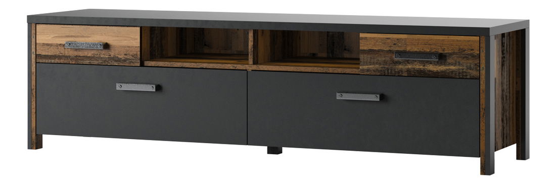 TV stolek Buena Typ 40 (old style + tmavé dřevo)