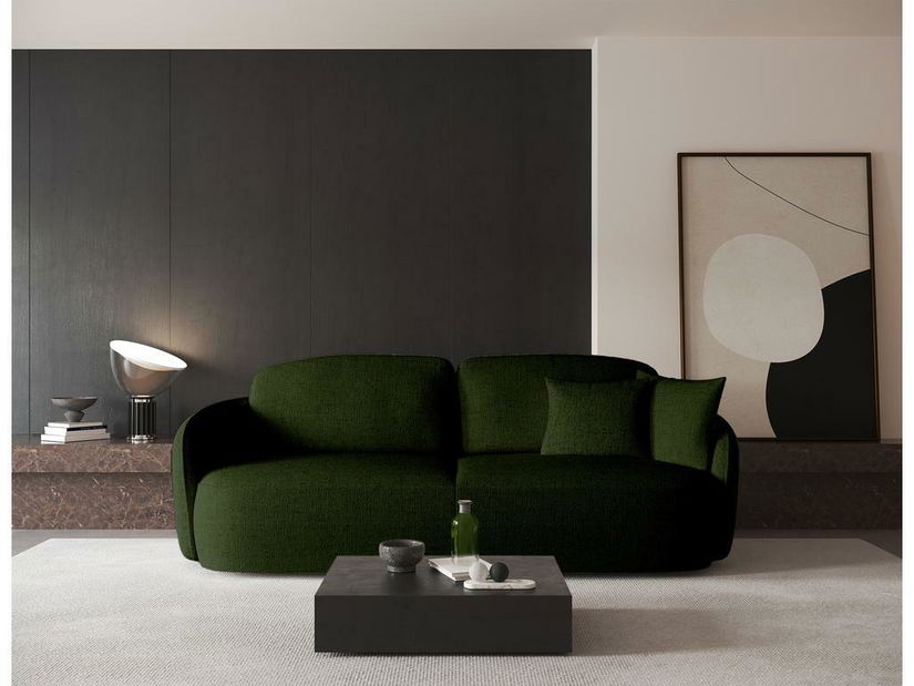 Pohovka trojsedačka Sheila (olivová + černá)