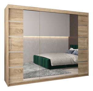 Šatní skříň 250 cm Verika 4 250 (dub sonoma)