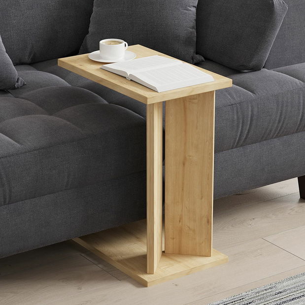 Příruční stolek Luninadis (dub safírový)