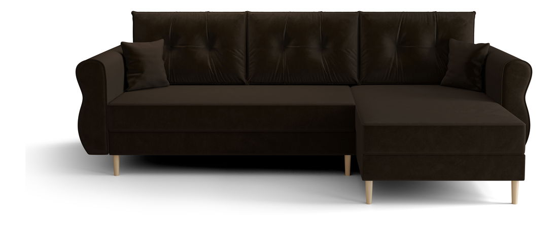 Rohová sedací souprava Arcane L (chocolate) (L)