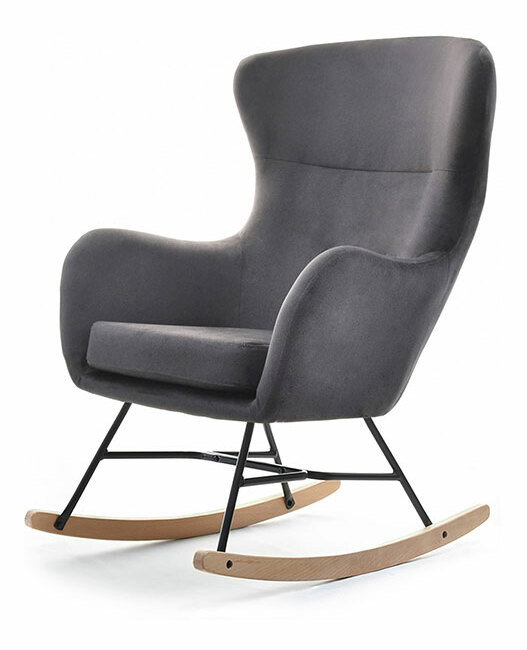 Křeslo Nesí (grafit + buk bílý)