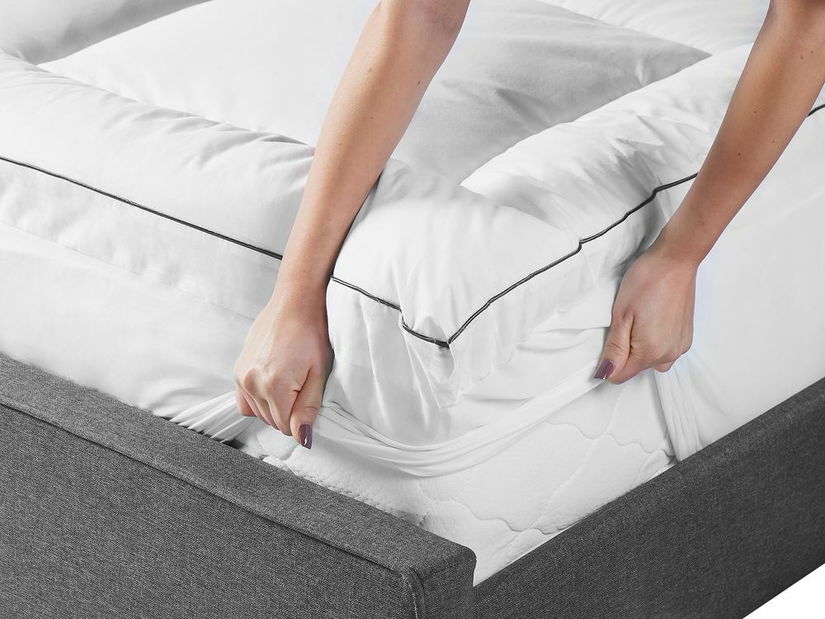 Potah na matraci 200x90 cm Travis (bílá)