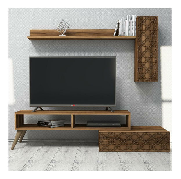 Obývací stěna Komite (ořech)