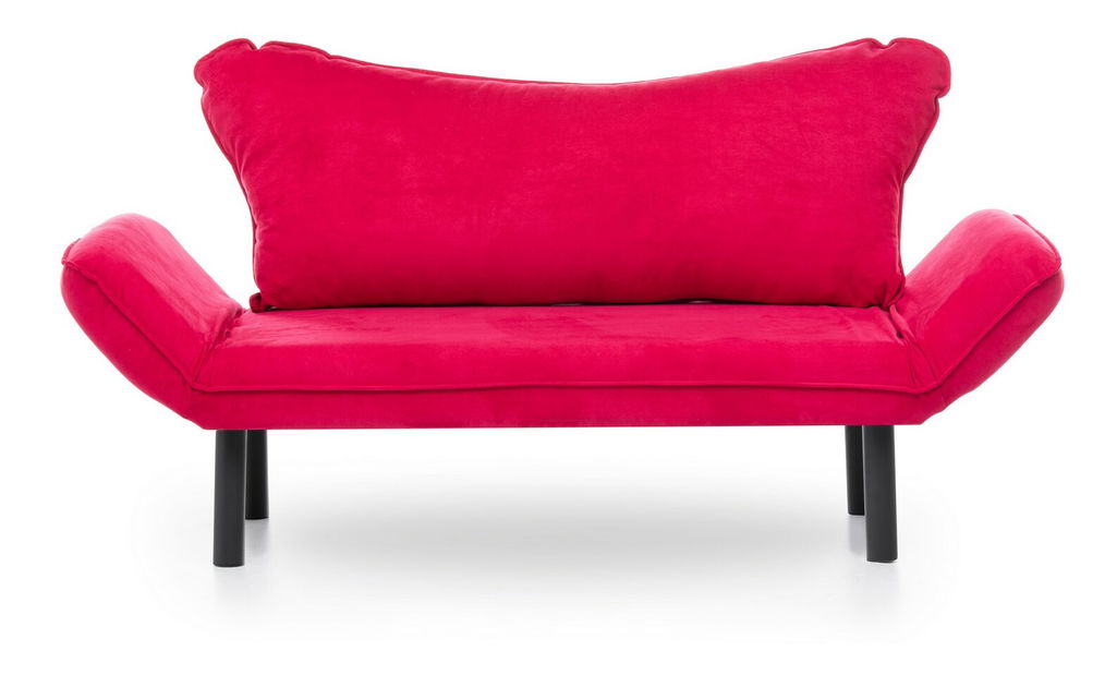 Rozkládací pohovka dvoused Chatty (růžová)