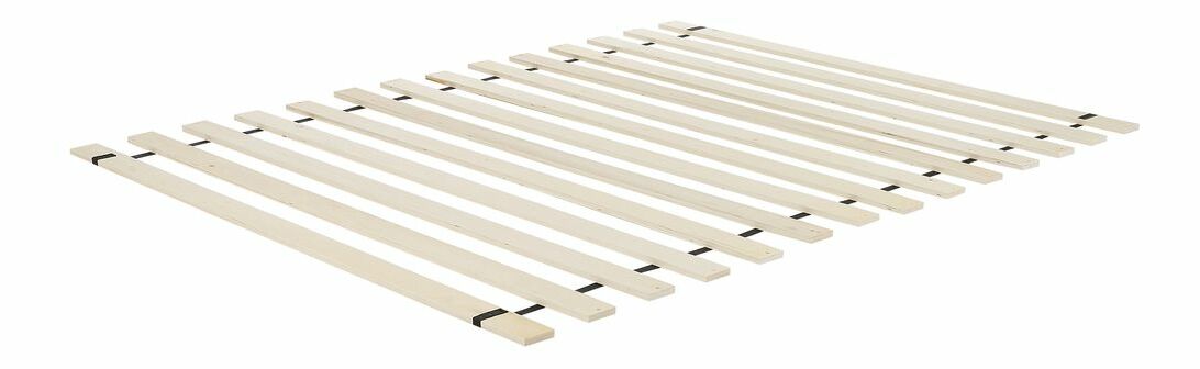 Manželská postel 140 cm NAIROBI (textil) (šedá) (s roštem)