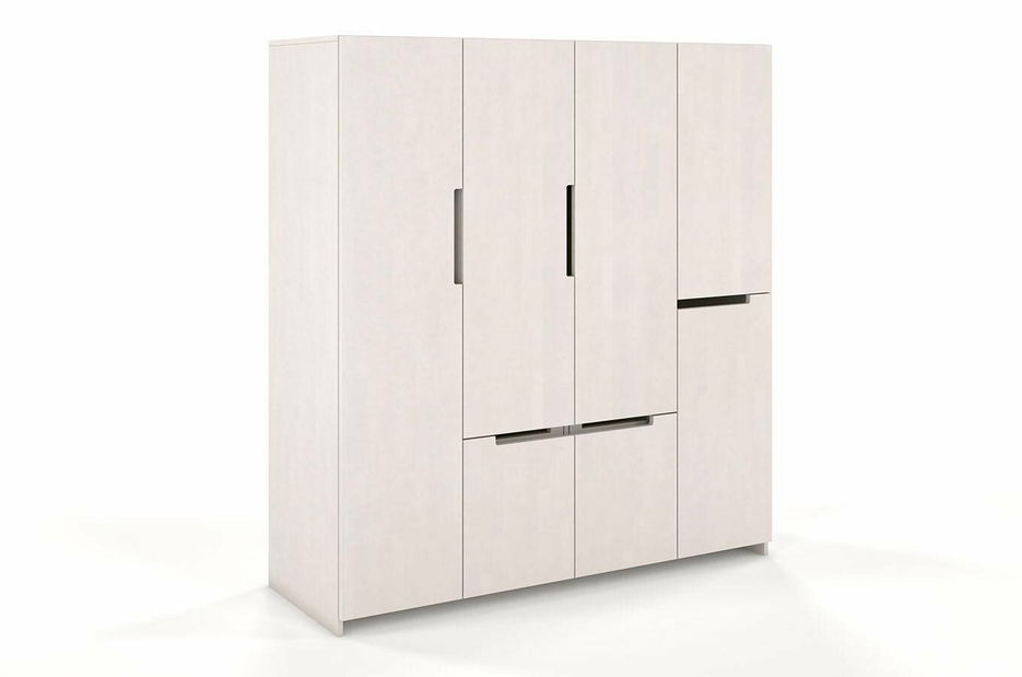 Šatní skříň Naturlig Larsos 4D5S (buk)